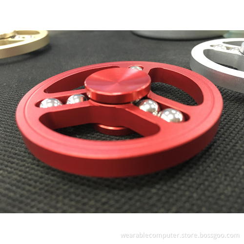 Novelty Toys for Kids Game Spinner Reduced Pressure Fidget Hand Spinner Spin Above 3 Mins Finger Spinner Bearing with Beading